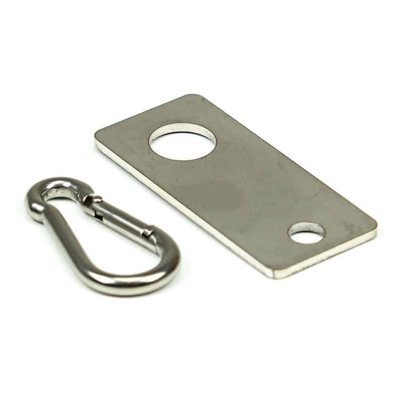 Anchor Plate and Carabiner